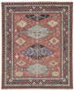 Jaipur Living Granato JM37 Medallion Red Hand Knotted Area Rugs