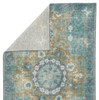 Jaipur Living Modify KAI05 Medallion Teal Hand Knotted Area Rugs