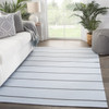 Jaipur Living Corbina LAN01 Stripes Light Blue Handwoven Area Rugs