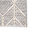 Jaipur Living Galloway MOC02 Chevron Gray Power Loomed Area Rugs