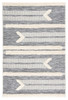 Jaipur Living Hanai PAD03 Tribal Gray Power Loomed Area Rugs