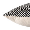 Jaipur Living Estes PEY05 Geometric White Pillows