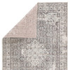 Jaipur Living Langley POL01 Medallion Gray Power Loomed Area Rugs