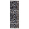 Jaipur Living Westlyn POL24 Medallion Black Power Loomed Area Rugs