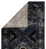 Jaipur Living Westlyn POL24 Medallion Black Power Loomed Area Rugs