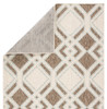 Jaipur Living Samba DNC19 Trellis Brown Power Loomed - 5'3"x7'6" Rectangle Area Rug