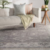 Jaipur Living Kella SLN12 Medallion Gray Hand Knotted Area Rugs