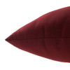 Jaipur Living Tidal TER21 Solid Maroon Pillows