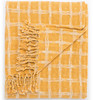 Jaipur Living Steeler Yellow/ Cream Geometric Throw