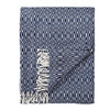 Jaipur Living Alithea Blue/ White Geometric Throw