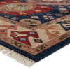 Jaipur Living Karter VBA05 Medallion Blue Hand Knotted Area Rugs