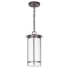 Eglo 1x60w Mini Pendant W/ Graphite Finish & White Glass - 203113A