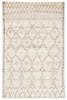 Jaipur Living Zola ZUI01 Geometric Ivory Hand Knotted Area Rugs