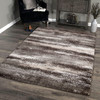 Brookfield Contemporary 8x10 Area Rug In Charcoal/beige