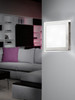 Eglo 4x40w Wall/ceiling Light W/ Matte Nickel & Chrome Finish & Satin Glass - 82218A