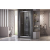 Dreamline Butterfly 30-31 1/2 In. W X 72 In. H Semi-frameless Sliding Bi-fold Shower Door In Chrome SHDR-4532726-01