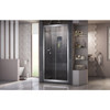 Dreamline Butterfly 34-35 1/2 In. W X 72 In. H Semi-frameless Sliding Bi-fold Shower Door In Chrome SHDR-4536726-01
