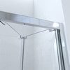 Dreamline Butterfly 34-35 1/2 In. W X 72 In. H Semi-frameless Sliding Bi-fold Shower Door In Chrome SHDR-4536726-01