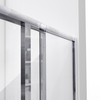 Dreamline Cornerview 40 1/2 In. D X 40 1/2 In. W X 72 In. H Framed Sliding Shower Enclosure In Chrome SHEN-8140400-01