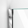 Dreamline Unidoor-x 65-65 1/2 In. W X 72 In. H Frameless Hinged Shower Door - D1233634