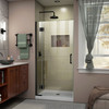 Dreamline Unidoor-x 29 In. W X 72 In. H Frameless Hinged Shower Door - D12372