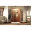 Dreamline Prism Plus 36 In. X 36 In. X 74 3/4 In. Frameless Hinged Shower Enclosure And Slimline Shower Base Kit - DL-6060