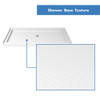 Dreamline 30 In. D X 60 In. W X 75 5/8 In. H Slimline Single Threshold Shower Base And Qwall-3 Acrylic Backwall Kit - DL-6145