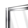 Dreamline Flex 34 In. D X 60 In. W X 74 3/4 In. H Semi-frameless Pivot Shower Door And Slimline Shower Base Kit - DL-6224