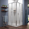 Dreamline Cornerview 36 In. D X 36 In. W X 74 3/4 In. H Framed Sliding Shower Enclosure And Slimline Shower Base Kit - DL-6710