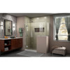 Dreamline Unidoor-x 60 In. W X 36 3/8 In. D X 72 In. H Frameless Hinged Shower Enclosure - E124303636