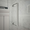 Dreamline Unidoor-x 64 In. W X 34 3/8 In. D X 72 In. H Frameless Hinged Shower Enclosure - E1283034
