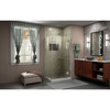 Dreamline Unidoor-x 34 3/8 In. W X 34 In. D X 72 In. H Frameless Hinged Shower Enclosure - E12834