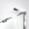 Dreamline Unidoor-x 63 1/2 In. W X 34 3/8 In. D X 72 In. H Frameless Hinged Shower Enclosure - E32514534