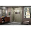 Dreamline Unidoor-x 58 In. W X 30 3/8 In. D X 72 In. H Frameless Hinged Shower Enclosure - E3280630