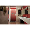 Dreamline Unidoor Plus 30-30 1/2 In. W X 72 In. H Frameless Hinged Shower Door, Clear Glass - SHDR-243007210