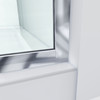Dreamline Linea Two Adjacent Frameless Shower Screens 34 In. And 30 In. W X 72 In. H, Open Entry Design - SHDR-3230343