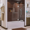 Dreamline Aqua Lux 48 In. W X 58 In. H Frameless Hinged Tub Door - SHDR-3348588