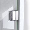 Dreamline Aqua Lux 56-60 In. W X 30 In. D X 58 In. H Frameless Hinged Tub Door With Return Panel - SHDR-3348588-RT