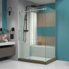 Dreamline Enigma-x 32 1/2 In. D X 48 3/8 In. W X 76 In. H Fully Frameless Sliding Shower Enclosure - SHEN-6132481