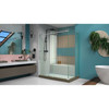 Dreamline Enigma-x 34 1/2 In. D X 60 3/8 In. W X 76 In. H Fully Frameless Sliding Shower Enclosure - SHEN-6134600