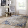 Momeni Amelia AM-03 Navy Machine Made Area Rugs