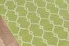 Momeni Baja BAJ-2 Green Machine Made Area Rugs