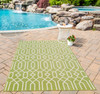 Momeni Baja BAJ-3 Green Machine Made Area Rugs