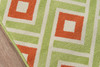 Momeni Baja BAJ-7 Green Machine Made Area Rugs