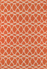 Momeni Baja BAJ11 Orange Machine Made Area Rugs
