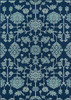Momeni Baja BAJ23 Blue Machine Made Area Rugs