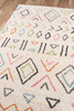 Novogratz Bungalow BUN-8 Ivory Table Tufted Area Rugs