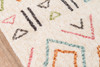 Novogratz Bungalow BUN-8 Ivory Table Tufted Area Rugs