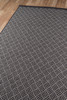 Momeni Como COM-4 Charcoal Machine Made Area Rugs
