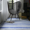Novogratz District DIS-8 Blue Machine Made Area Rugs